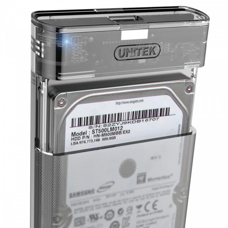 Unitek Obudowa USB 3.1 HDD/SSD SATA 6G UASP S1103A