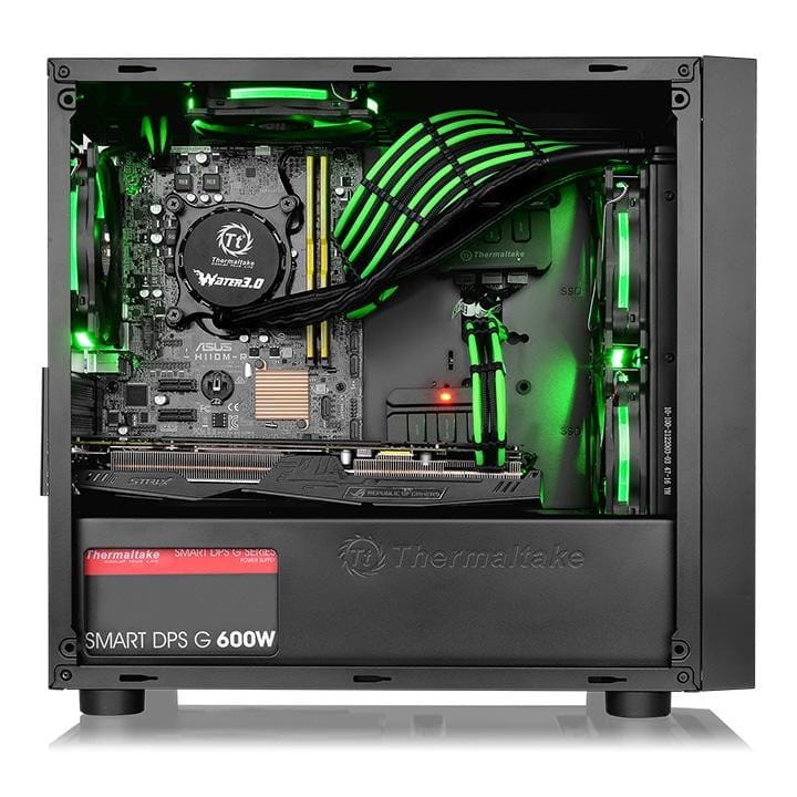 Thermaltake Versa H18 microATX USB3.0 Window - Black