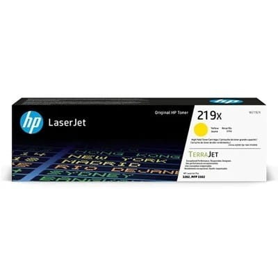 HP Inc. Toner 219X W2192X żółty