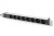 Digitus Listwa zasilająca PDU 19" Rack, 8x gniazdo ze stykami ochronnymi unischuko 16A/230V, 1x wtyczka IEC C20, 16A, przewód zasilający 2 m, Aluminio