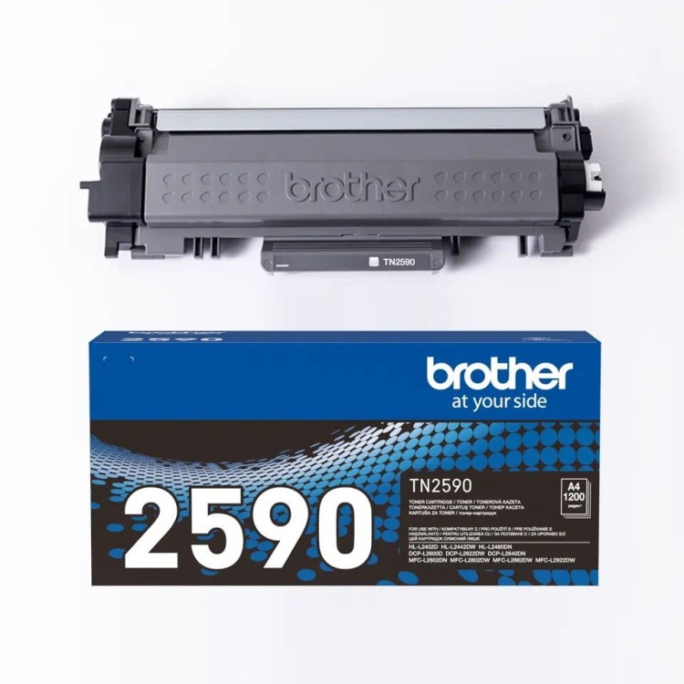 Brother Toner TN-2590 BLACK 1200str do L24xx/26xx/28xx/29xx