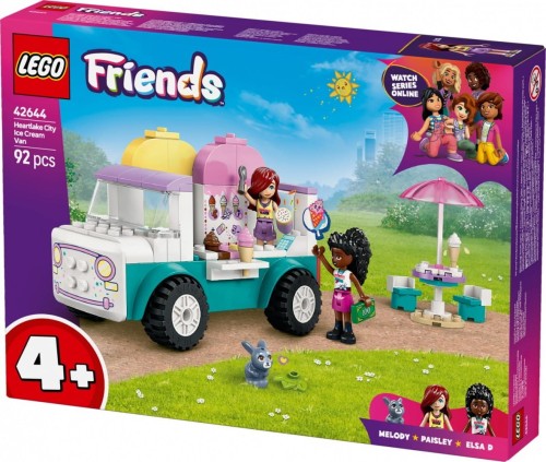 LEGO Klocki Friends 42644 Furgonetka z lodami w mieście Heartlake