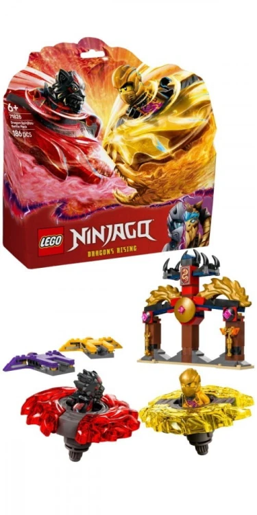 LEGO Klocki Ninjago 71826 Smocze Spinjitzu - zestaw bitewny