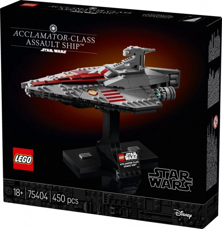 LEGO Klocki Star Wars 75404 Krążownik szturmowy typu Acclamator