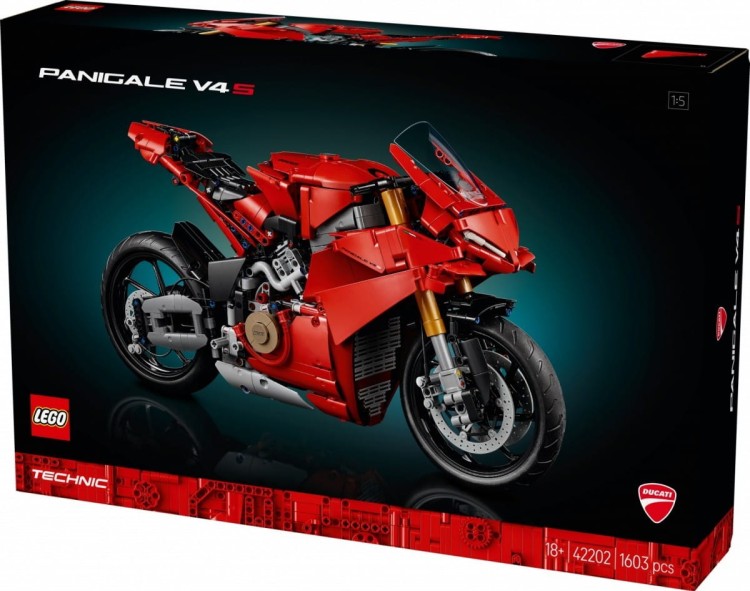 LEGO Klocki Technic 42202 Motocykl Ducati Panigale V4 S