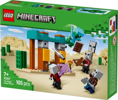 LEGO Klocki Minecraft 21267 Pustynny patrol złosadników