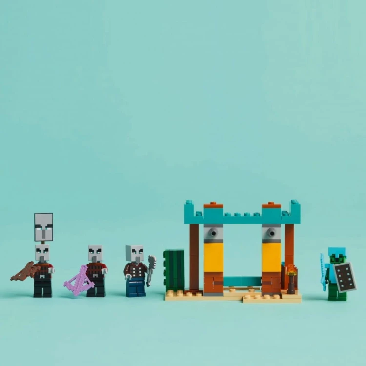 LEGO Klocki Minecraft 21267 Pustynny patrol złosadników