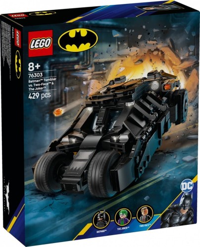 LEGO Klocki Super Heroes 76303 Tumbler Batmana kontra Dwie Twarze i Joker