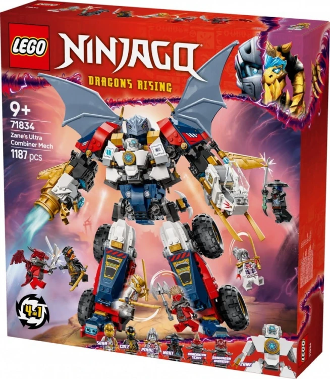 LEGO Klocki Ninjago 71834 Wielofunkcyjny ultramech Zanea