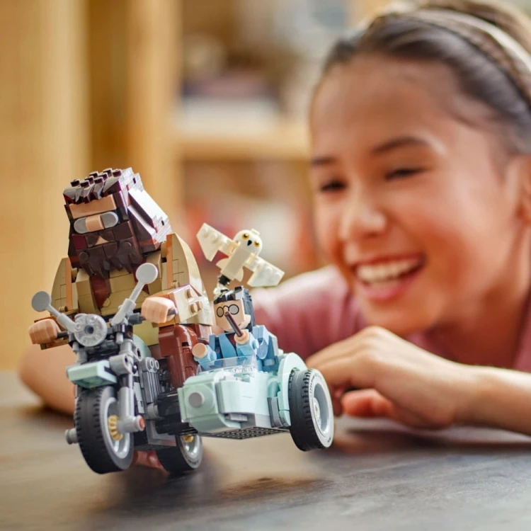 LEGO Klocki Harry Potter 76443 Przejażdżka motocyklowa Hagrida i Harry'ego