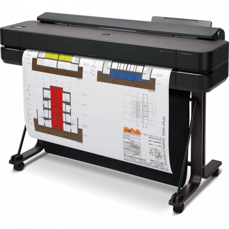 HP Inc. Ploter DesignJet T650 36-in Printer 5HB10D