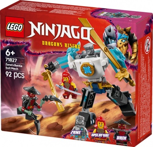 LEGO Klocki Ninjago 71827 Mech w zbroi bojowej Zanea