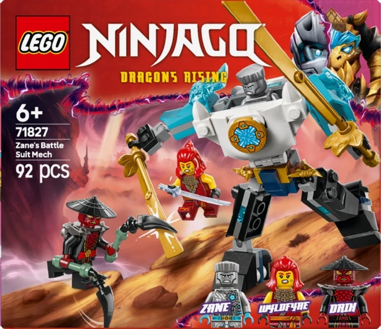 LEGO Klocki Ninjago 71827 Mech w zbroi bojowej Zanea