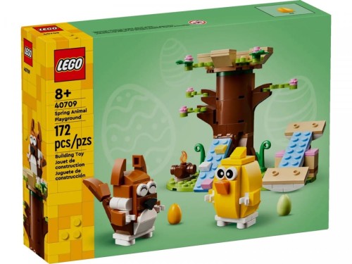 LEGO Klocki 40709 Wiosenny plac zabaw dla zwierzątek