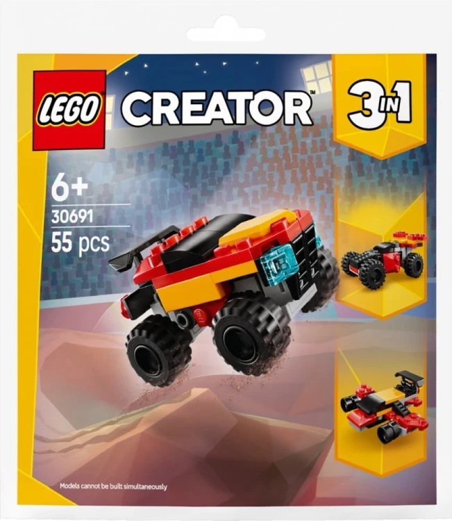 LEGO Klocki Creator 30691 Mały monster truck do przebudowania