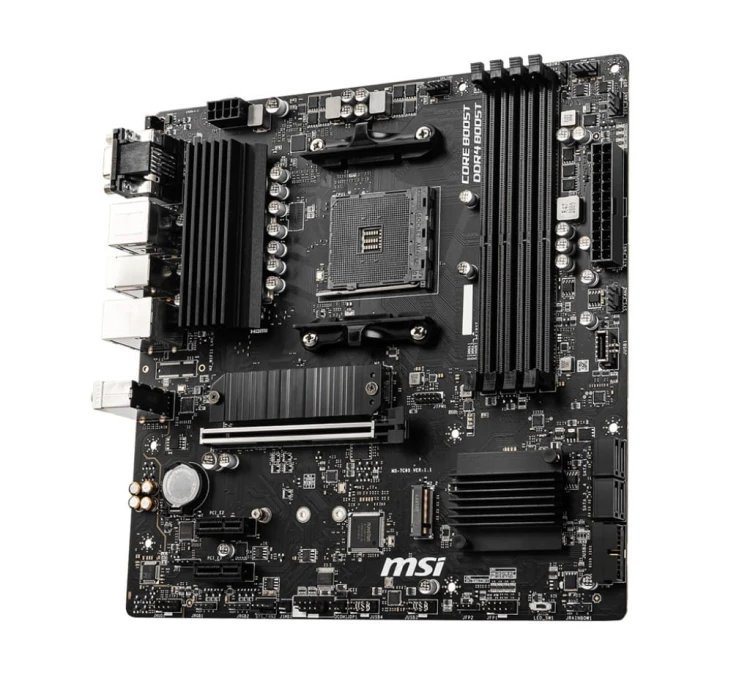 MSI Płyta główna B550M PRO-VDH AM4 4DDR4 HDMI/DP/VGA mATX