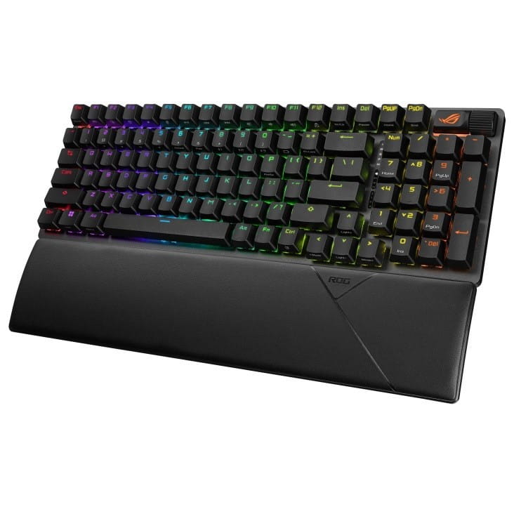 Asus Klawiatura gamingowa ROG Strix Scope II 96 Wireless USB/RF/BT