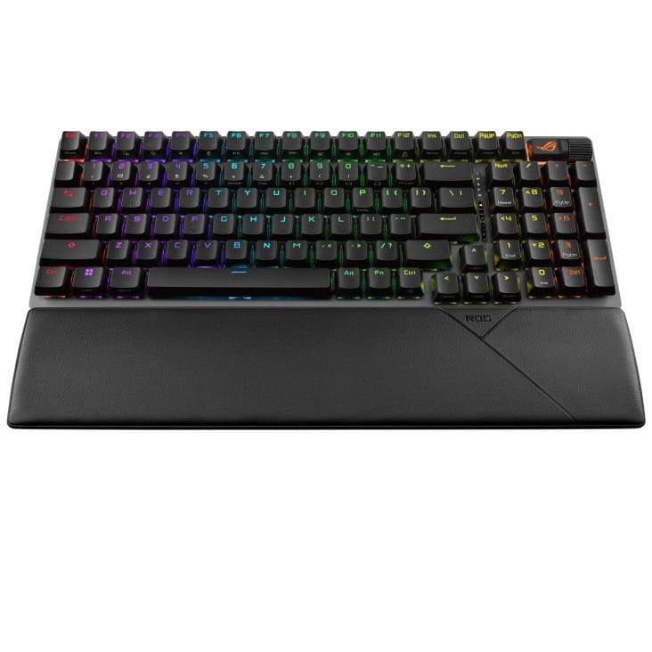 Asus Klawiatura gamingowa ROG Strix Scope II 96 Wireless USB/RF/BT