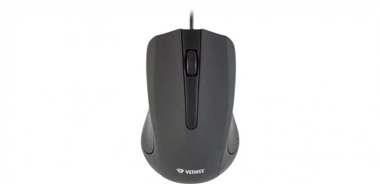 YENKEE Mysz przewodowa USB, 3 przyciski , gumowana powierzchnia