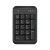 LogiLink Klawiatra numeryczna Bluetooth v5.1 czarna