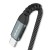 Qoltec Kabel USB 2.0 typ C | USB 2.0 typ C 100W | QC 3.0 | PD | 1m |    Czarny