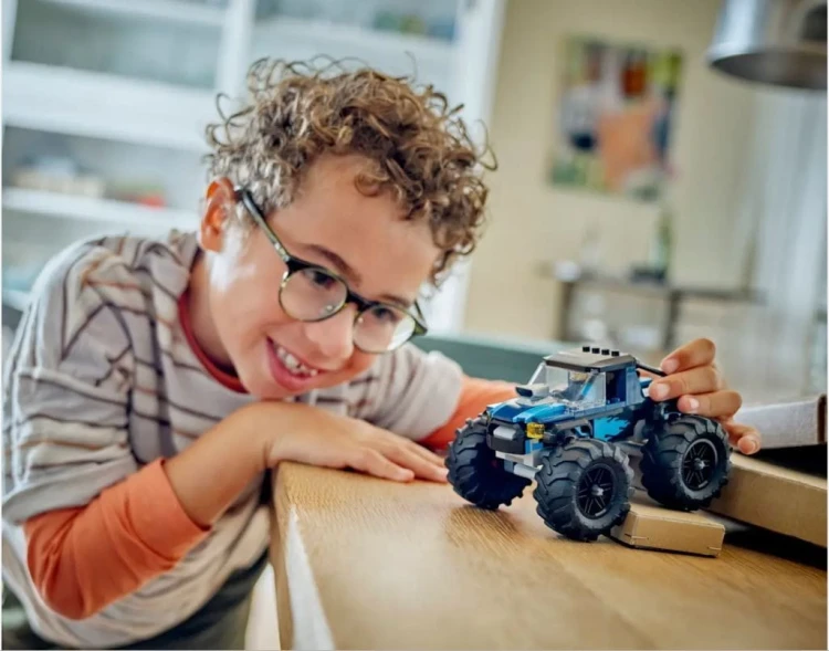 LEGO Klocki City 60402 Niebieski monster truck