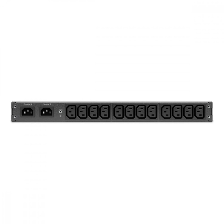 APC Przełącznik AP4421A Rack ATS, 230V, 10A, C14 in, (12) C13 out