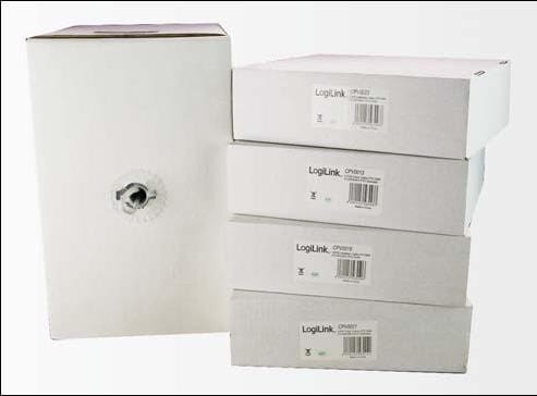LogiLink Kabel linka 4x2xAWG26/7 UTP,CCA,305m