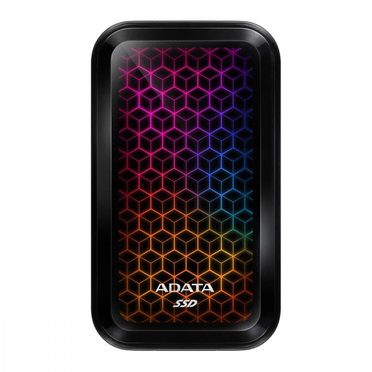 Adata Dysk zewnętrzny SSD SE770 512GB USB3.2-A/C RGB