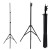 Maclean Statyw do lampy pierścieniowej LED 12' MC-163