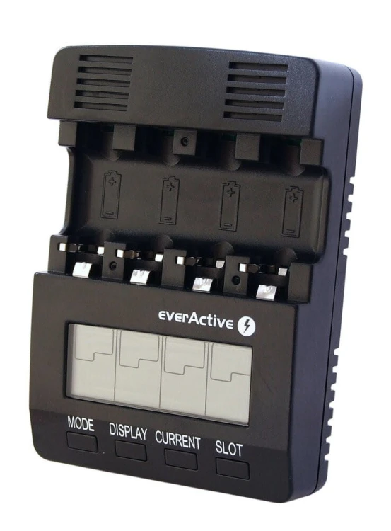 everActive Ładowarka procesorowa NC-3000 do akumulatorków AA/AAA/C/D
