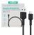 AUKEY CB-CD30 nylonowy kabel USB C - USB A | 0.9m | 3A | 60W PD | 20V