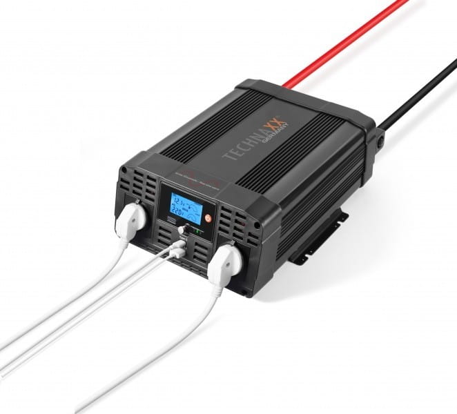 Technaxx Deutschland GmbH &amp; Co. KG Falownik inwerter mocy 3000W DC 12V/AC 230V TE23