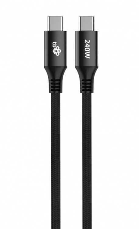 TB Kabel USB C - USB C 1m 240W czarny