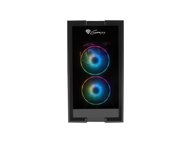 Genesis Obudowa Irid 353 Micro tower, z oknem ARGB USB 3.0