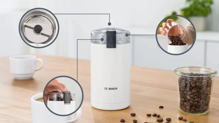 Bosch Młynek do kawy TSM6A011W biały