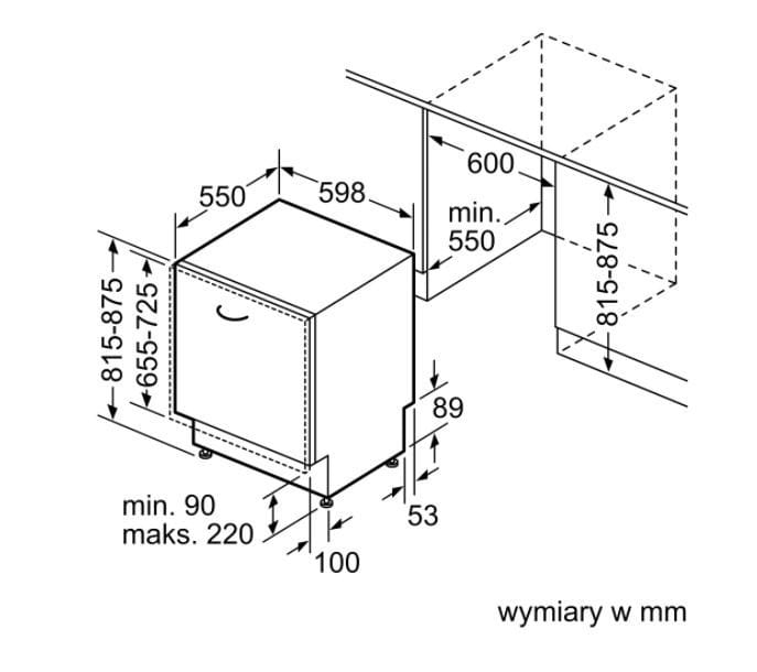 Bosch Zmywarka SMV2ITX16E