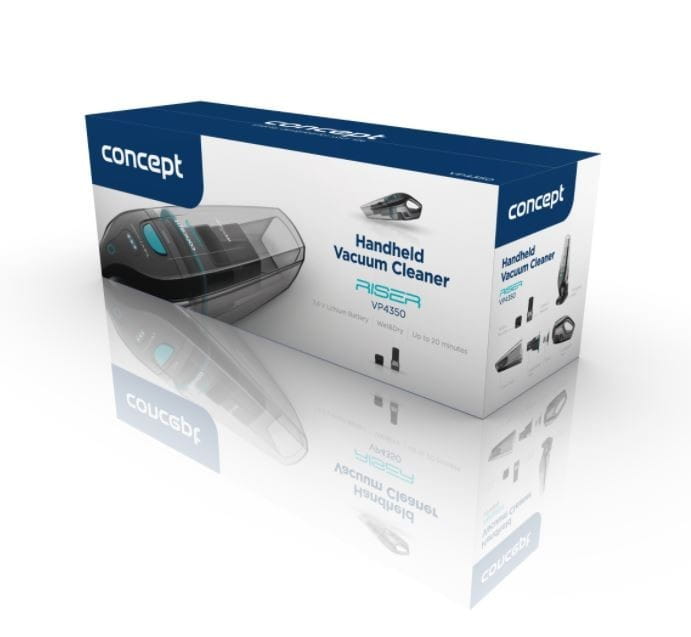 Concept Odkurzacz ręczny 7,2 V Wet &amp; Dry Riser VP4350