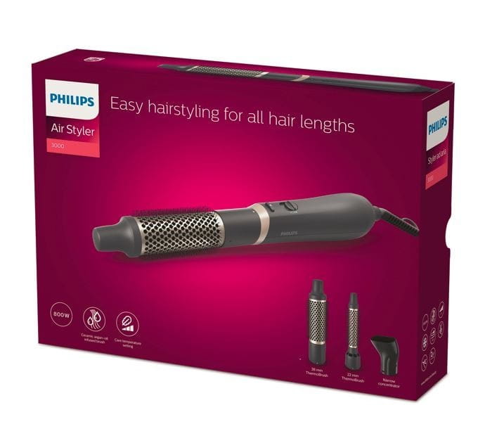 Philips Suszarko-lokówka 3000 Charcoal BHA301/00