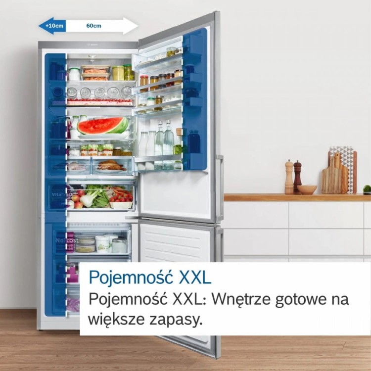 Bosch Chłodziarko-zamrażarka KGN492IDF