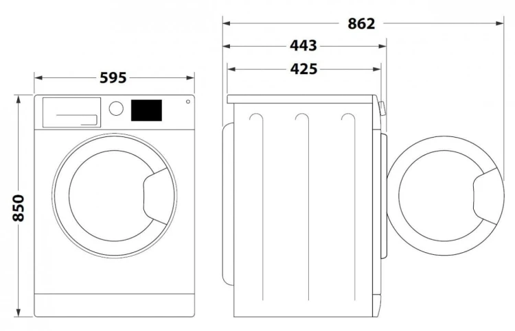 Indesit Pralka MTWSC61294WPL