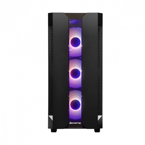 Chieftec Obudowa GS-01B-OP Hunter Midi Tower 4xRGB Fan