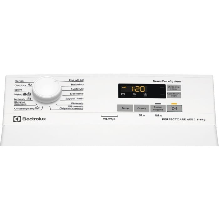 Electrolux Pralka EW6TN5261FP top