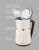 Feel-Maestro Czajnik elektryczny 1,7l  2200W  MR-030-BEIGE