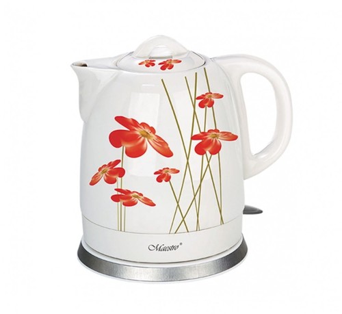 Feel-Maestro Ceramiczny czajnik elektryczny 1,5l  1200W  MR-066-RED