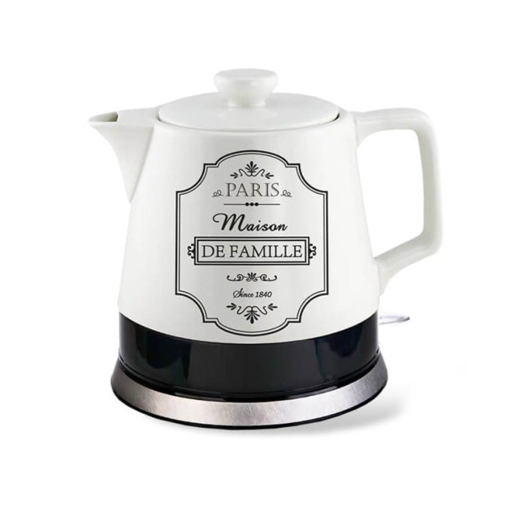Feel-Maestro Ceramiczny czajnik elektryczny "PARIS MAISON"  1,0l  1200W  MR-072