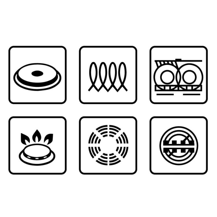 Feel-Maestro Profesjonalna patelnia / Wok 30 cm  MR-1224-30