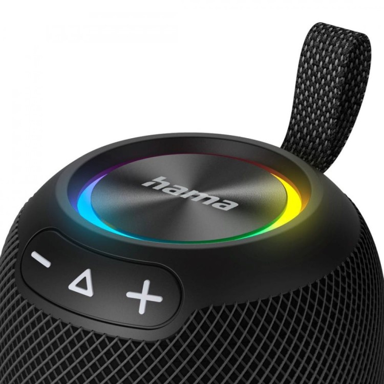 Hama Głośnik mobilny BT Bomb 3.0 Czarny