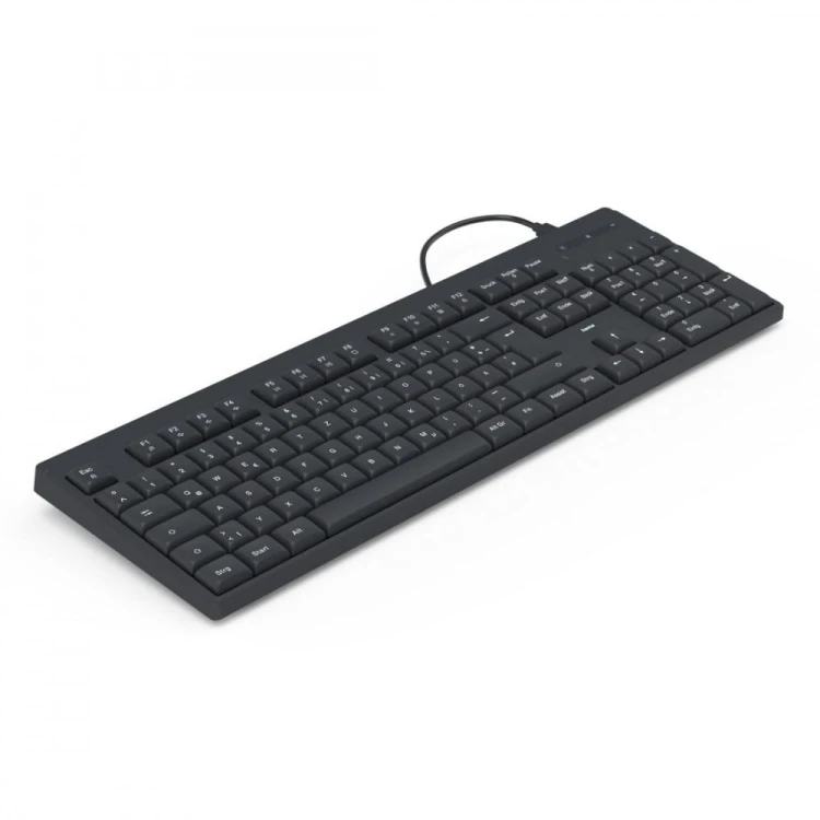 Hama Klawiatura CK-100 przewodowa Czarna