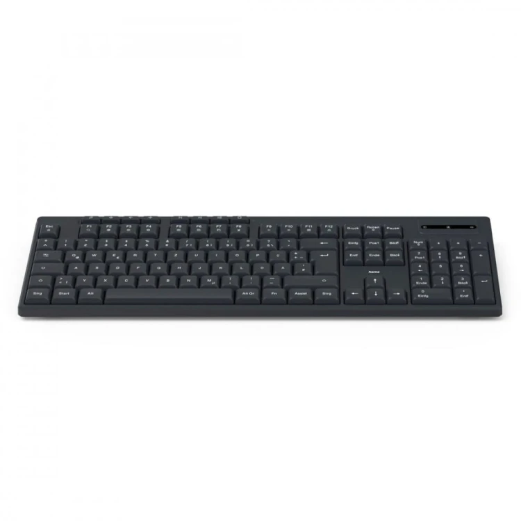 Hama Klawiatura WK-200 bezprzewodowa Czarna